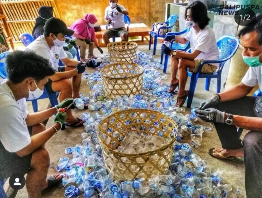 Edukasi pengelolaan sampah